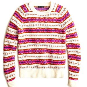 🔹J.Crew Fair Isle Sweater (NEW)🔹